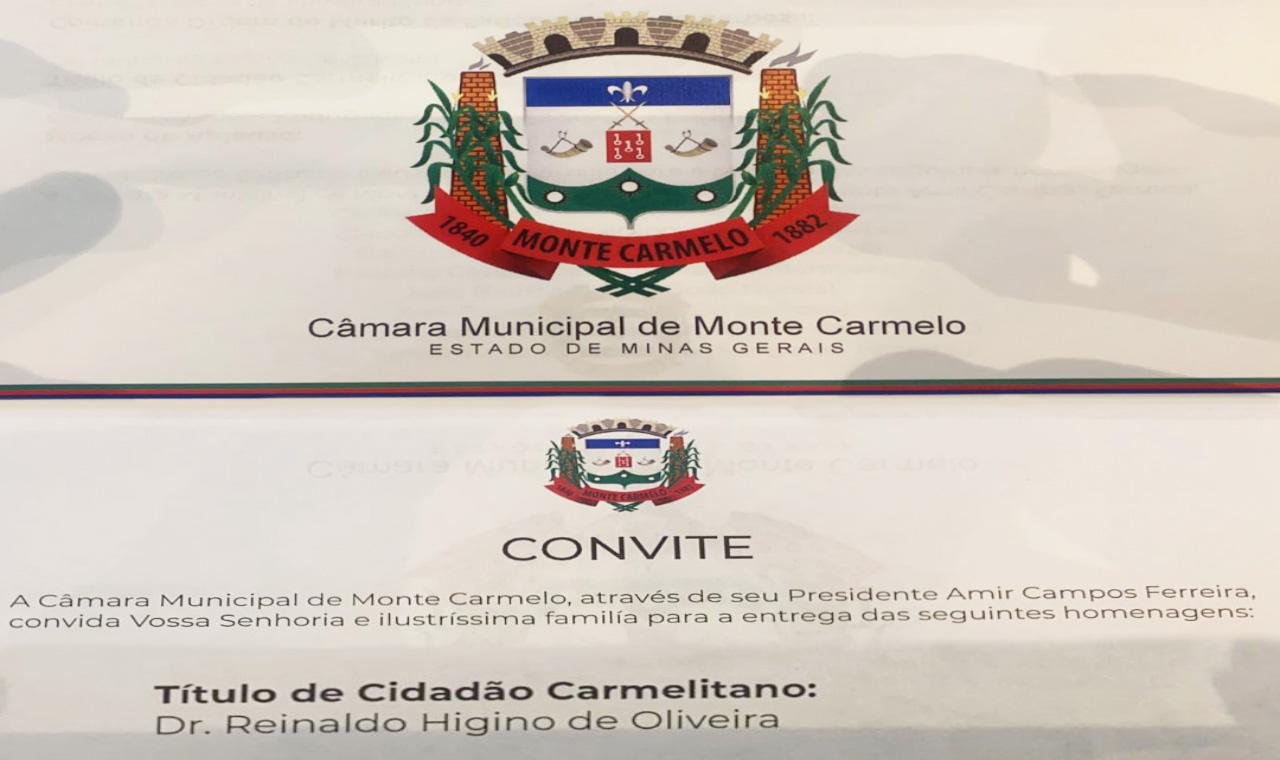 Dr. Reinald Hogino é indicado à recebe título de cidadão carmelitano