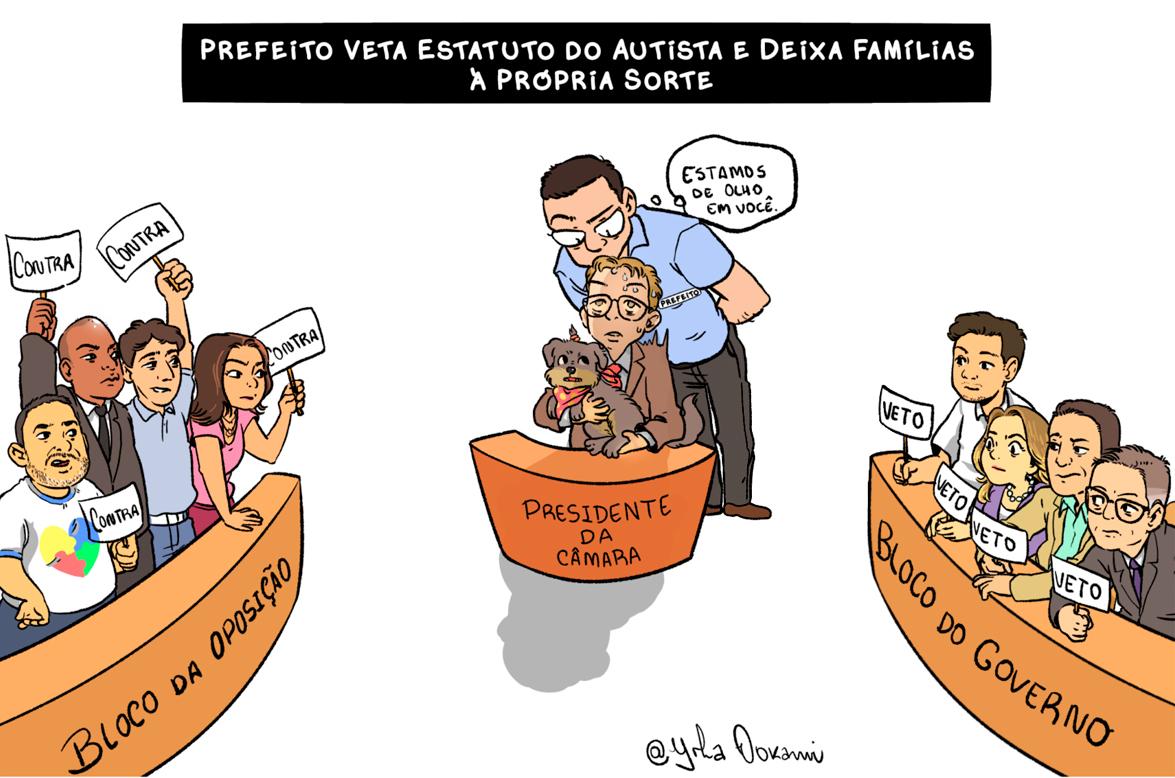 Prefeito Veta Estatuto do Autista e Deixa Famílias à Própria Sorte