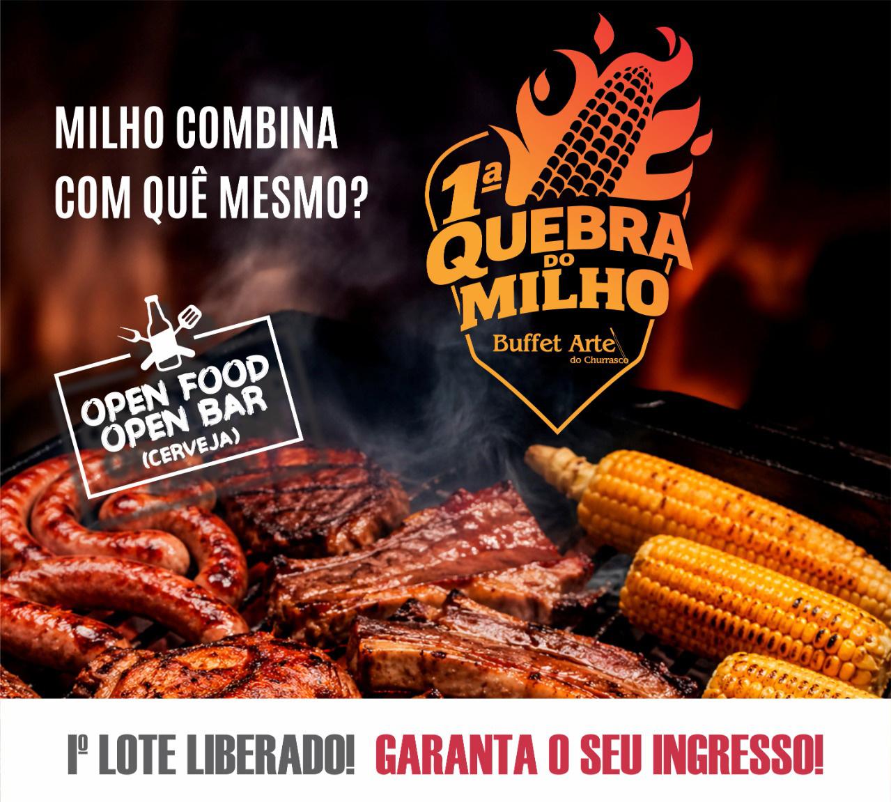 Fenamilho lança “Quebra do Milho” com open food e open bar