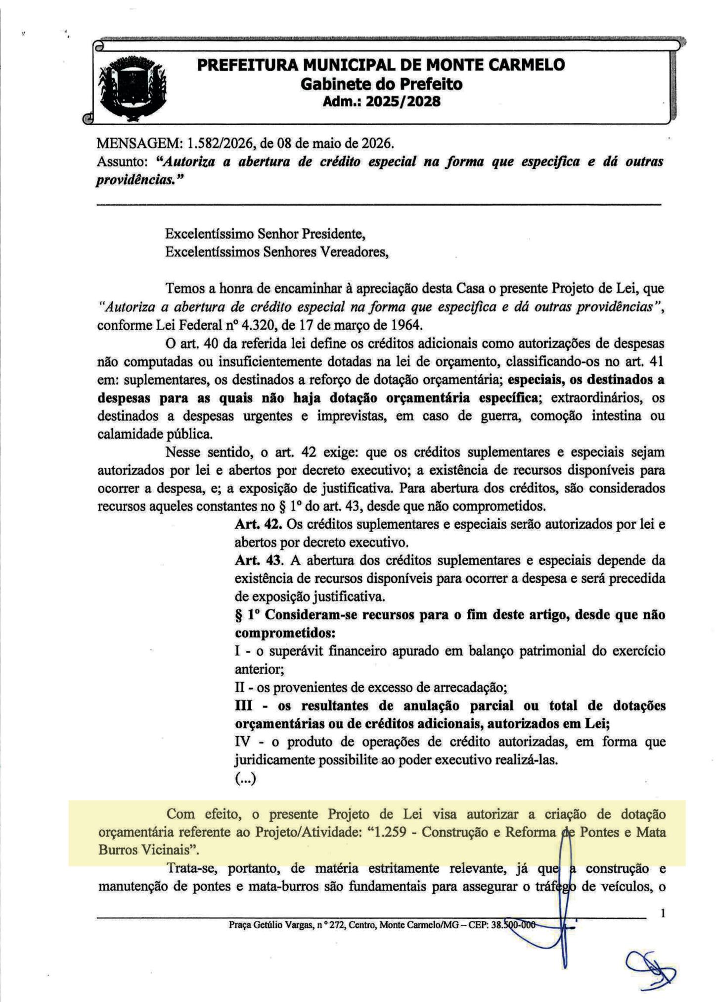 Fonte: PL de Lei 4743