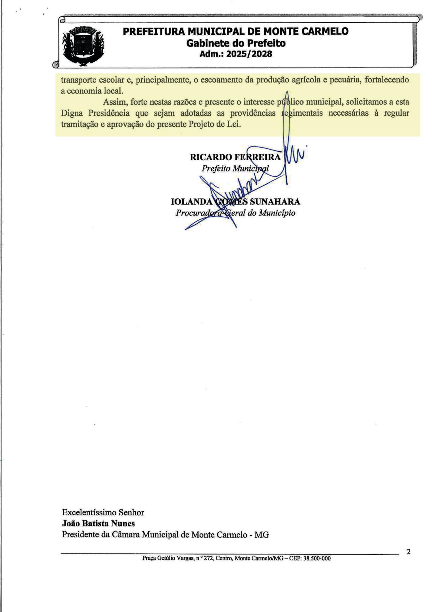 Fonte: PL de Lei 4743