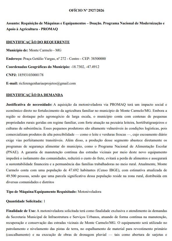 Fonte:Coordenação de Execução Contratual e Registro Patrimonial - COER / SPOA