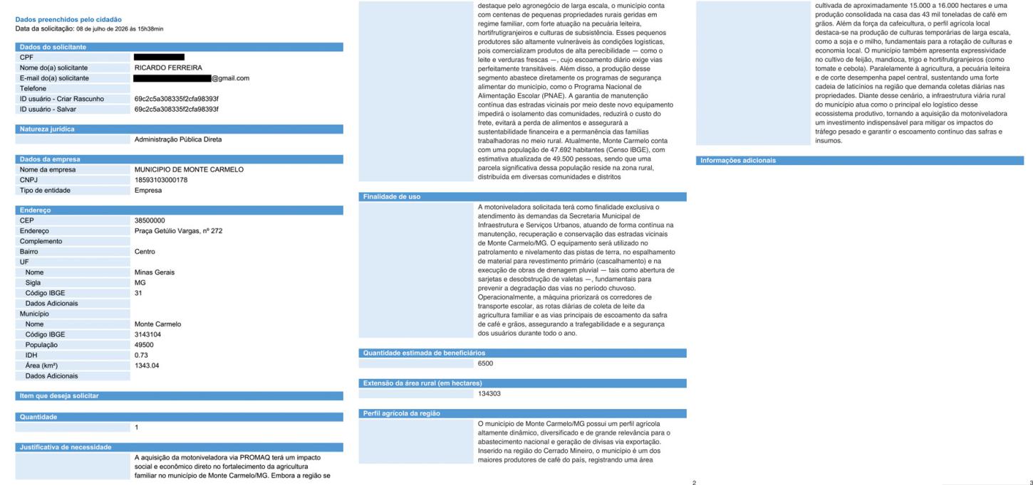Responsável pela resposta: Coordenação de Execução Contratual e Fonte Registro Patrimonial - COER / SPOA