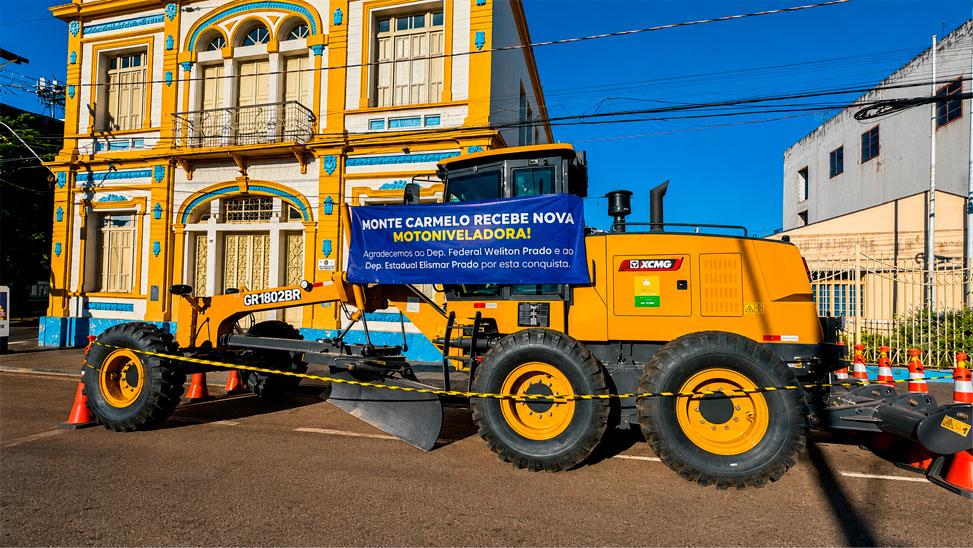 Documentos mostram que Prefeitura formalizou pedido de motoniveladora