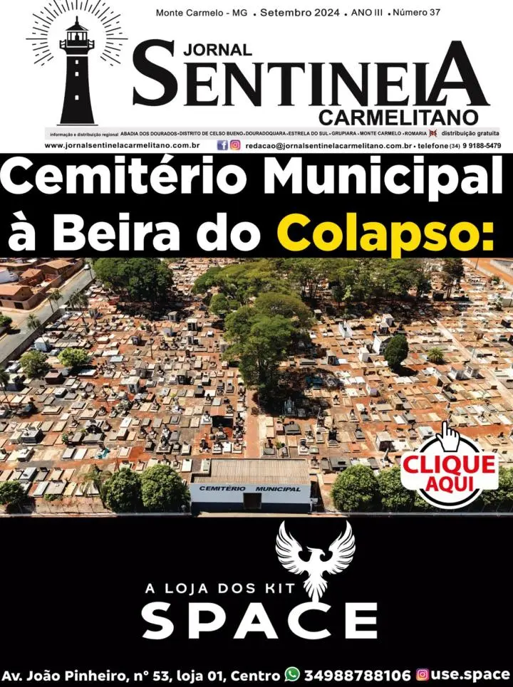 Cemitério Municipal à Beira do Colapso: