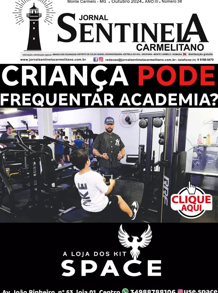 CRIANÇA PODE FREQUENTAR ACADEMIA?