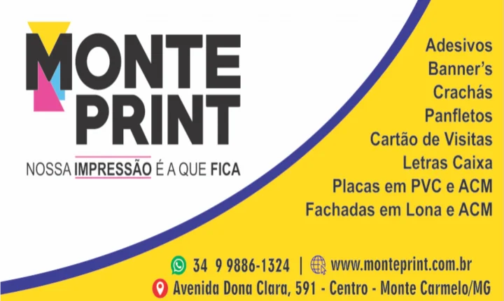 Monte Print - NOSSA IMPRESSÃO É A QUE FICA