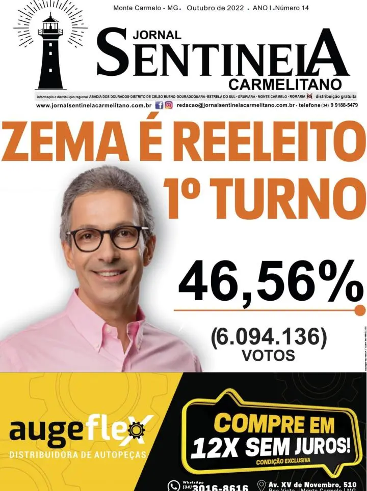 ZEMA NÃO CONSEGUE REPETIR SUCESSO DE 2018 EM MONTE CARMELO